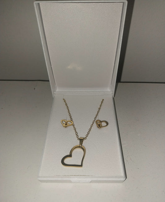 Ensemble Pendentif & boucles d'oreilles2