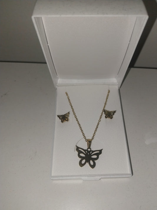 Ensemble Pendentif & boucles d'oreilles4