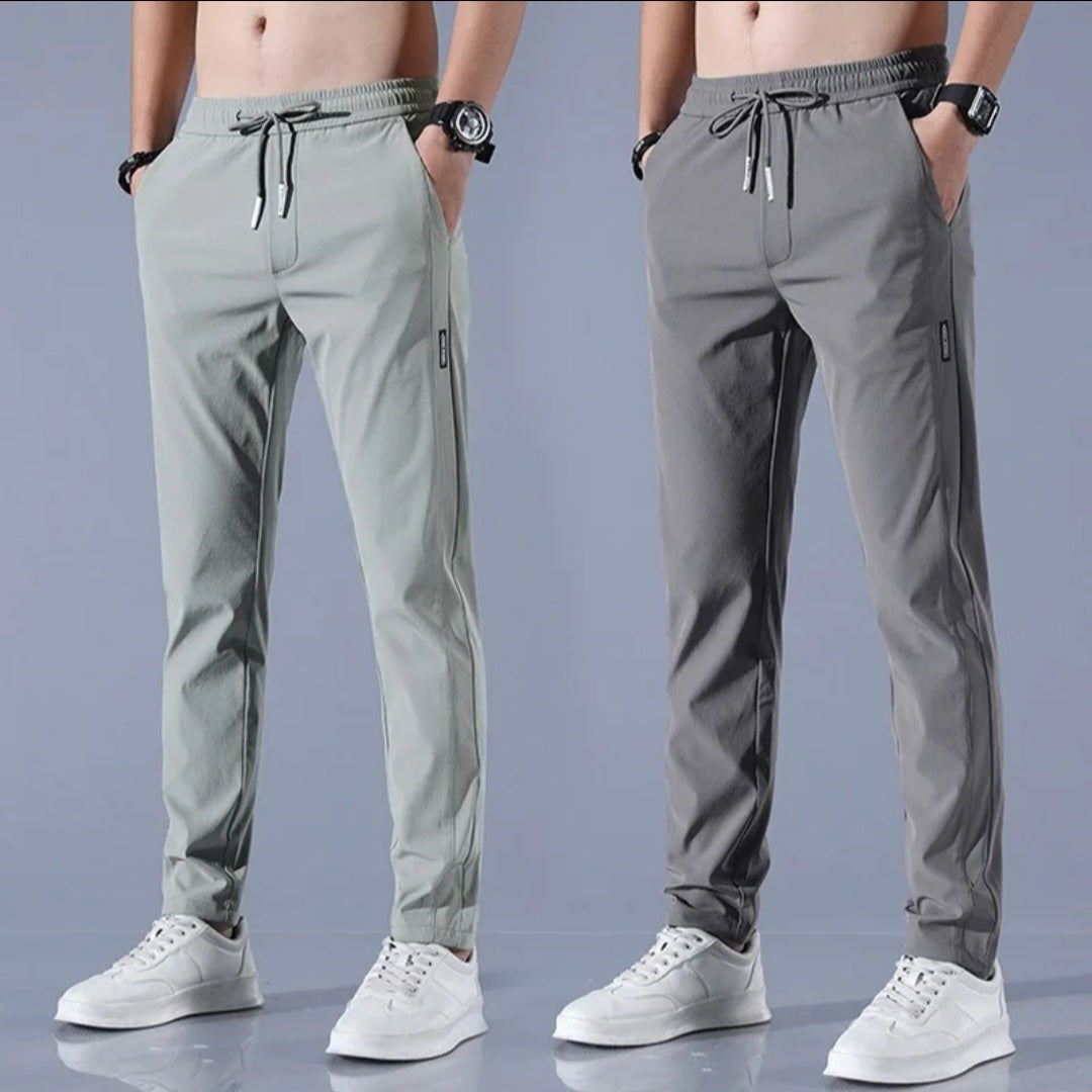2 Pantalon déconcentré en soie glacée pour Home Taille M