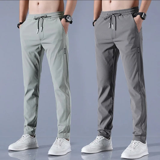2 Pantalon déconcentré en soie glacée pour Home Taille M
